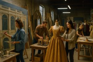 Как создавались декорации и костюмы для мюзикла