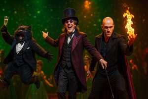 Азазелло, Коровьев и Бегемот