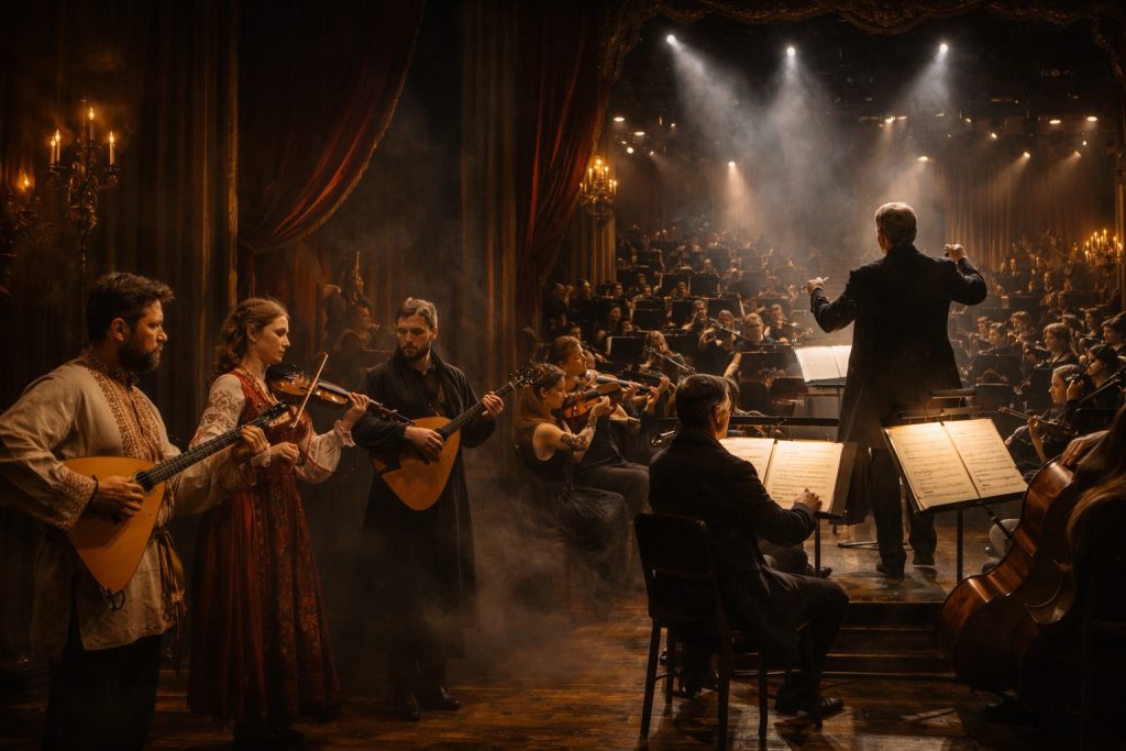 Использование народных и академических мотивов в музыке мюзикла Мастер и Маргарита